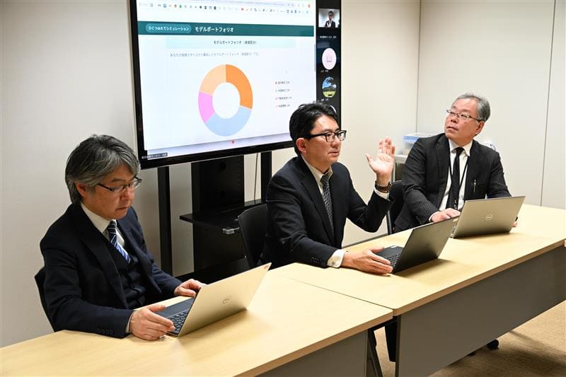 日本TV映像株式会社で実施した企業型DC制度導入説明会の様子