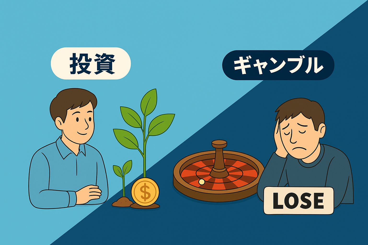 企業型DCニュースレター12月号｜投資とギャンブルの違い